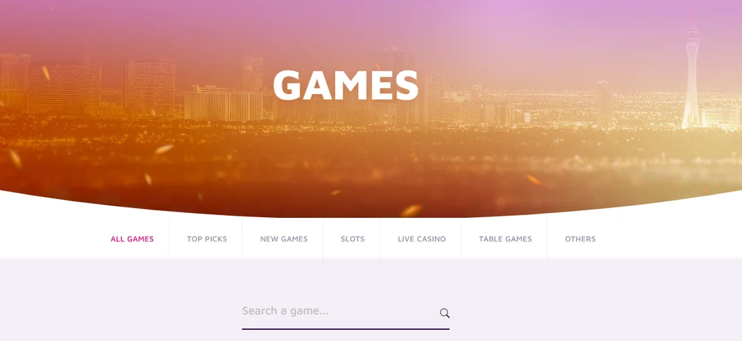 Browse Lucky Vegas Casino games